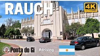 Descubrí RAUCH en 4k - un PUEBLO de la Pampa Húmeda que te encantara #driving 2025 BS. AS. ARGENTINA