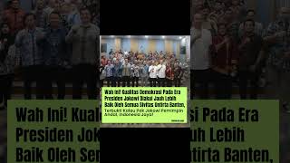 Kualitas Demokrasi Pada Era Presiden Jokowi Diakui Jauh Lebih Baik Oleh Semua Sivitas Untirta Banten