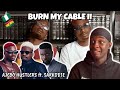 PERFECT LINKUP!🥶| Ajebo Hustlers - Burn My Cable II ft. Sarkodie | Nigerian Reaction & Breakdown!🇳🇬