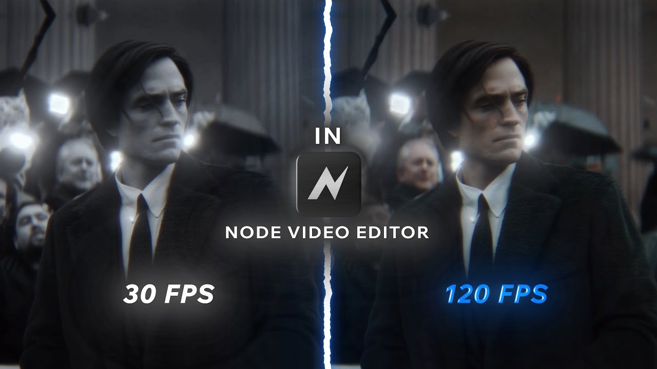 Turn 30FPS into 120FPS SMOOTH Like AE! 📱 (Node Video Tutorial)