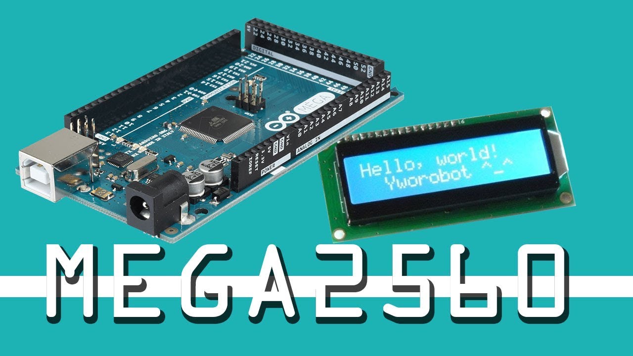 How To Connect An I2C Lcd Display To An Arduino Mega 2560 - Youtube