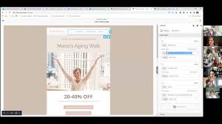 Step by Step walk through of how to personalize a landing page on project broadcast