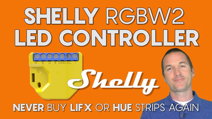 Shelly RGBW2: A WiFi LED Controller with TONS of O...