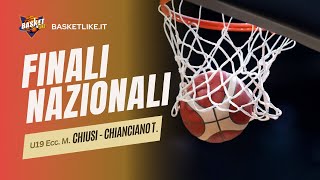 Finale Nazionale U19 Ecc. M: Emporio Armani Olimpia Milano - College Basketball Borgomanero