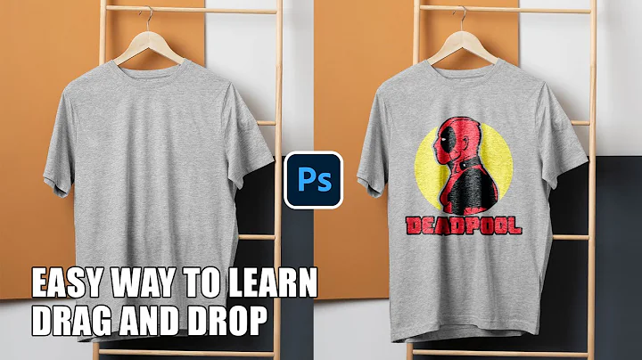 Best Way to Learn Drag & Drop Mockup  in Photoshop