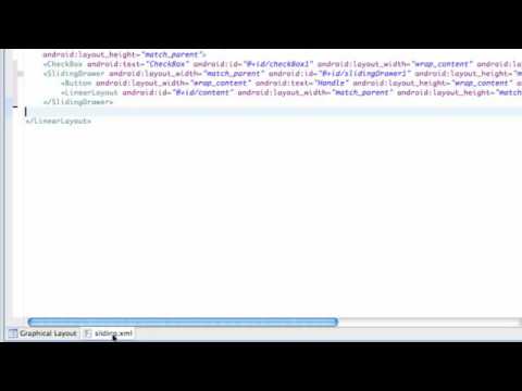 Android Application Development Tutorial   81   SlidingDrawer Example   YouTube