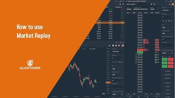 How to use Market Replay in Quantower Trading Platform