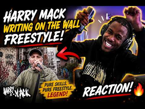 Harry Mack's Writing On The Wall Freestyle was INSANE! 🤯🔥 Had to react! #HarryMack (Reaction)