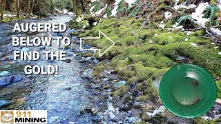 D Panning Augured Holes On Rich Placer D Deposit