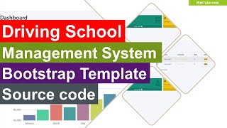 Driving School Management System Bootstrap Template