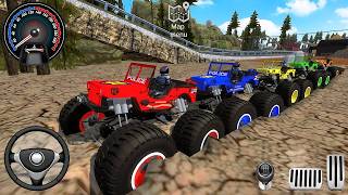 Impossible Off-Road Monster Truck Driver Racing #4 - Police Car Ramp Driving 3D - Android GamePlay screenshot 4