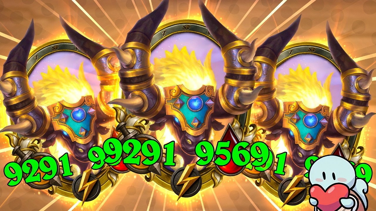 Triple Golden 10K/10K Niuzao! | Hearthstone Battlegrounds