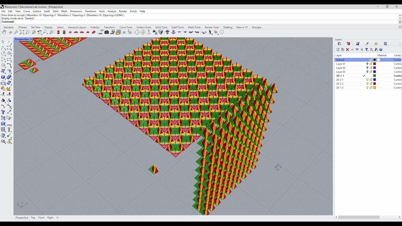 05 ID Patterns 2 5D Array 3D - YouTube