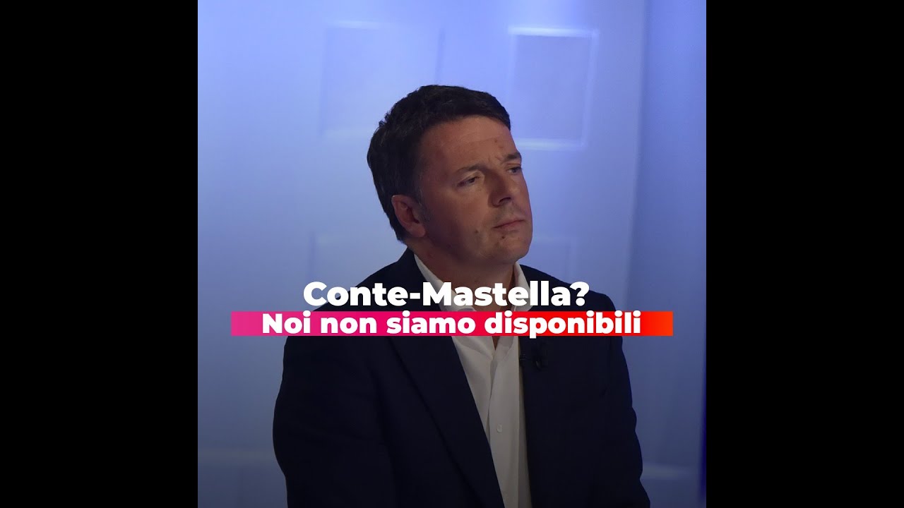Conte - Mastella? Noi non siamo disponibili