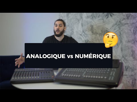 Vidéo: Quelle est la différence entre une table de mixage numérique et analogique ?