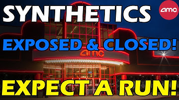 R/S EXPOSES SYNTHETICS & FORCES SHORTS TO COVER! EXPECT ANOTHER AMC RUN! Short Squeeze Update