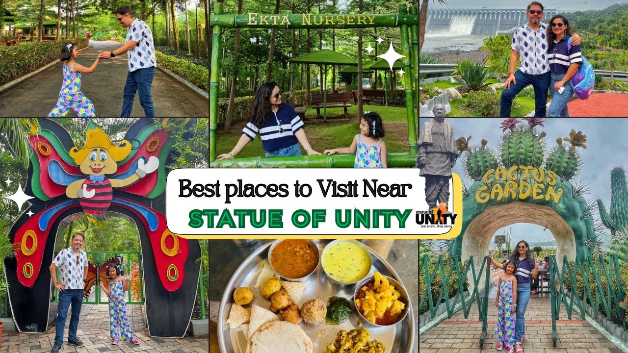 🌿Ekta Nursery | 🌵Cactus & 🦋 Butterfly Garden | Best & Beautiful Places to Visit Near Statue of Unity