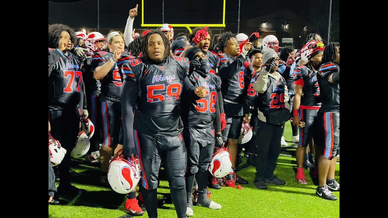 Vikings defeat Maple Hts. 69-32 in High School Playoffs 2025.