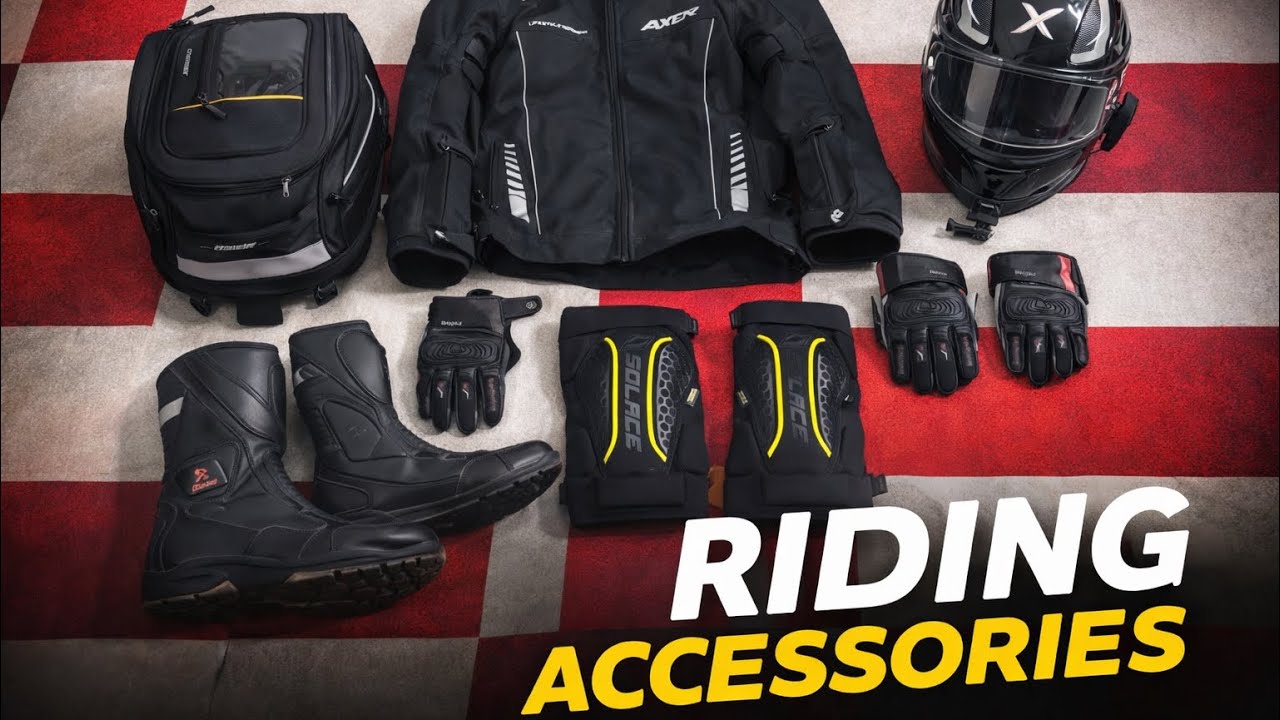 My Complete Riding Gear Setup | Safety First Always #safety#riding#jacket#gloves#helmet#accessories 