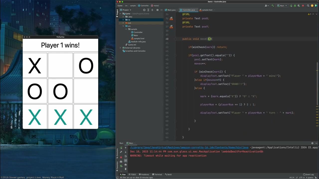 TicTacToe - JavaFx - YouTube