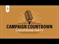 Campaign Countdown Livestream Party with Brandon and Emily Sanderson