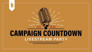 Campaign Countdown Livestream Party With Brandon And Emily Sanderson