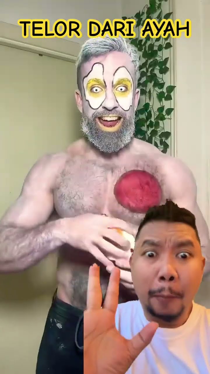 AYAH SERAM JADI MANUSIA TELOR!!!?? #funny #humor #shortsfeed #shorts