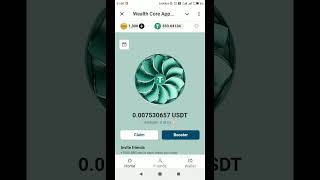Wealth core App Telegram bot | How to invite friends using Your invite link in Wealth core app bot