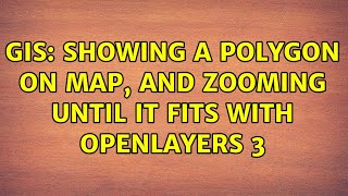 GIS: Showing a polygon on map, and zooming until it fits with OpenLayers 3