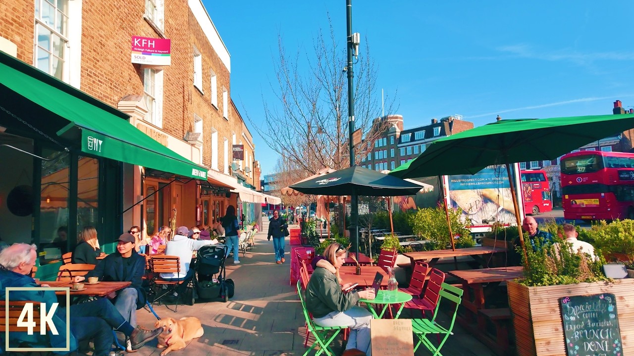 London Walk | Clapham to Battersea 4K