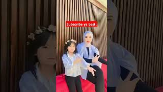fauzana dan adik kecil cantik #shorts #laguminang #fauzana #jogettiktok