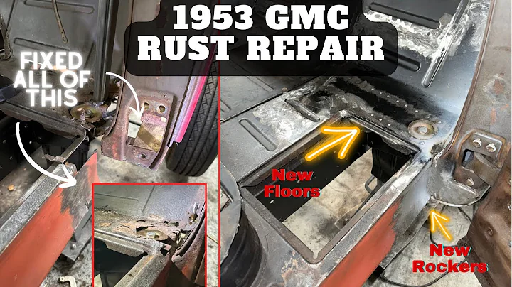 1953 GMC Tuck Rust repair - Struggling putting in NEW  floors, rockers and more!