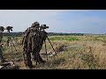 Belgian army .50 Sniper in action.
