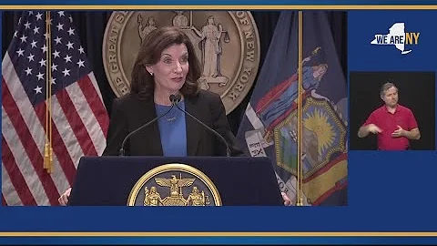 New York Governor Kathy Hochul provides update on ...