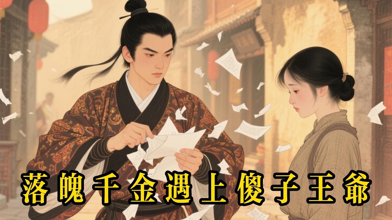 落魄千金慘遭竹馬當街退婚，受盡白眼！一怒之下她轉頭嫁給傻子王爺，全城等著看笑話！怎料新婚夜，傻王爺將門反鎖，眼神一變：娘子，本王裝夠了…民间故事、睡前故事、复仇打脸、甜宠文#民間故事 #故事分享