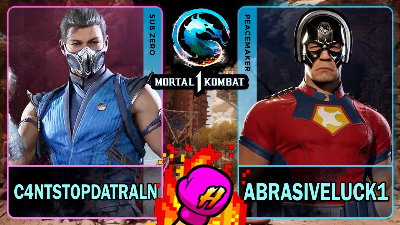 MK1 C4ntstopdatraln (Саб-Зеро) VS Abrasiveluck1 (Миротворец)🥊Mortal Kombat 1🥊4K 60ᶠᵖˢ