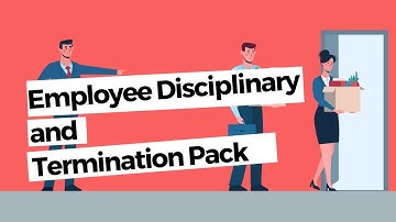 Employee Disciplinary and Termination Pack  - HR in a BOX Documents