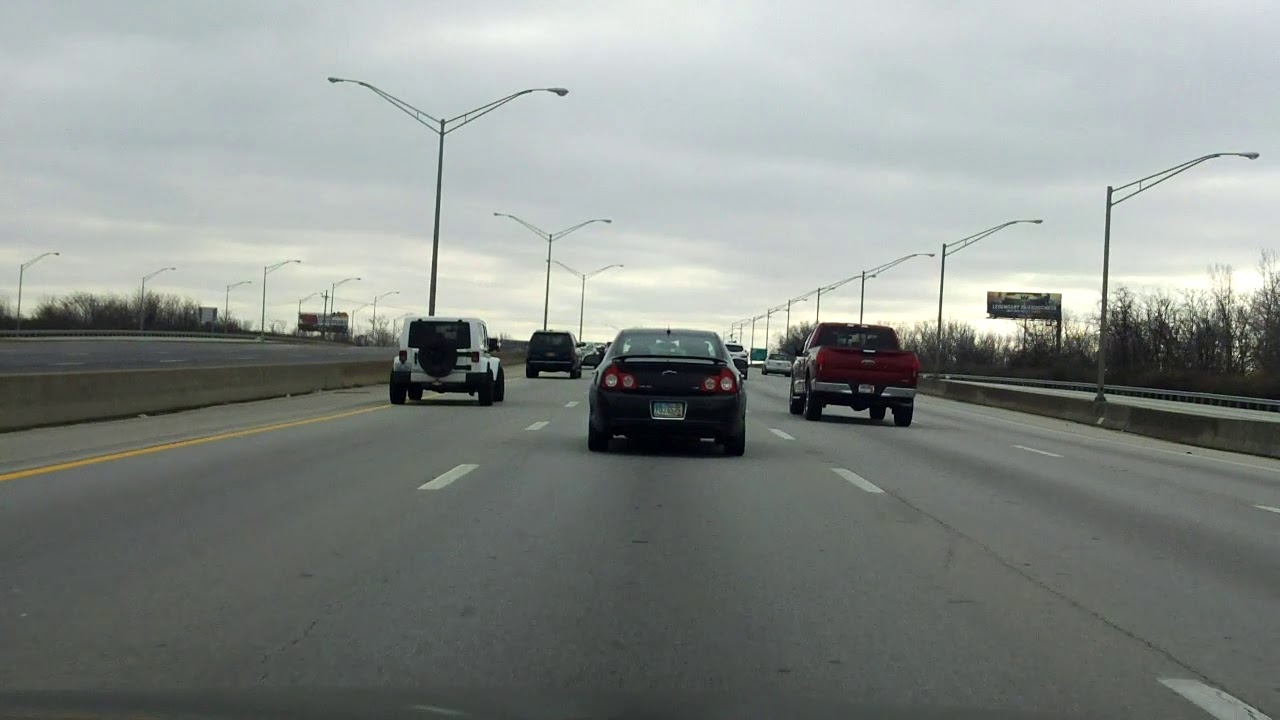 Interstate 65 Kentucky (Exits 131 to 125) southbound YouTube