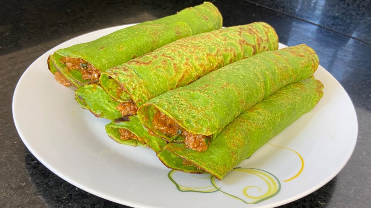 PANQUECA DE ESPINAFRE RECEITA FÁCIL