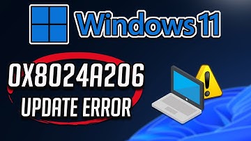 Fix Windows Update Error 0x8024a206 in Windows 11 / 10