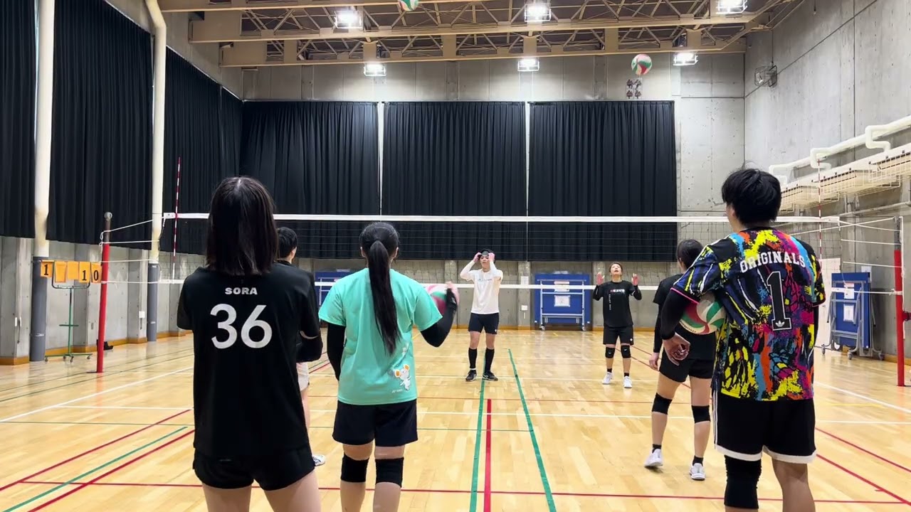 20260308 スパイク練習