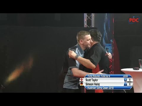 2018 Austrian Darts Open Round 1 S.Taylor vs Heinz