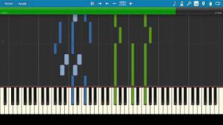 Street fighter IV Abel theme piano tutorial
