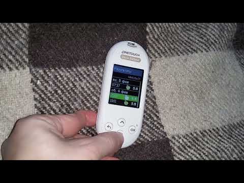 обзор глюкометра One Touch verio reflect/One Touch verio reflect glucometer review #diabetes