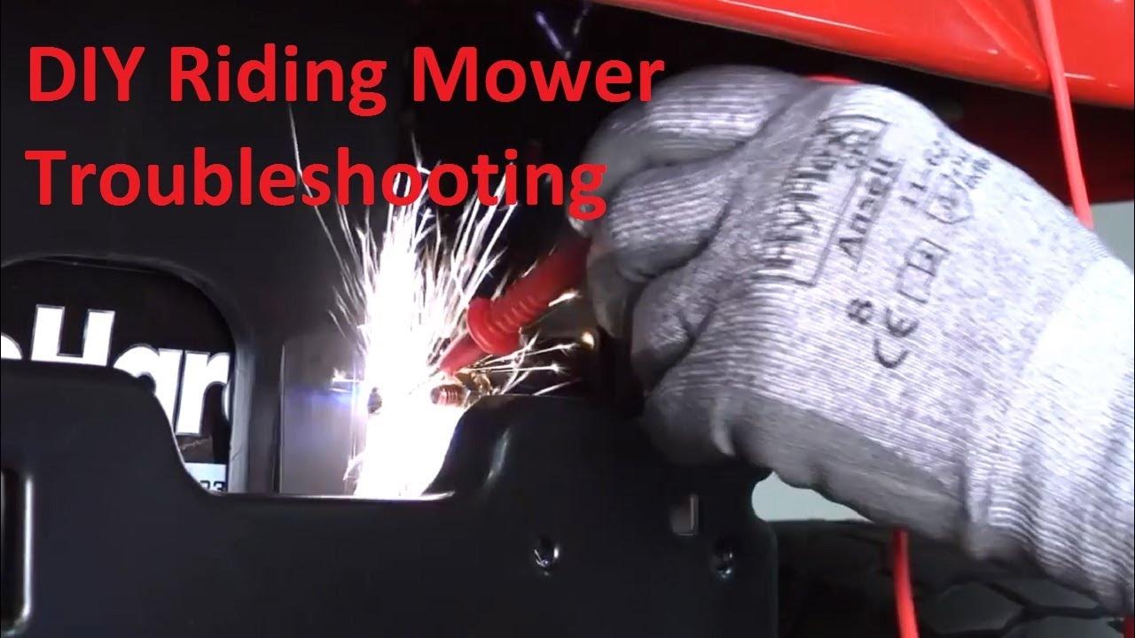 Riding Lawn Mower Engine Clicks But Doesn t Crank YouTube