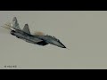 Slovak air force and mig29as in action part 11 live firing in pair 2 with 30mm cannon g 301