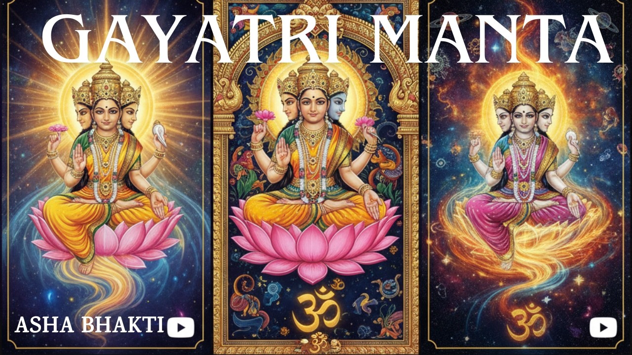 Gayatri Matra- For Peace & meditation. Morning & evening chant. #gayatrimantra #meditation #soothing
