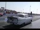 Early Riders 57 Chevy - Drag Racing at 2008 March Meet