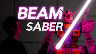 Making a Beam Saber for my Giant Gundam