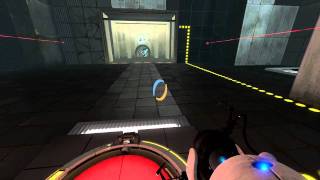 Portal 2 - sp_a2_turret_blocker - Route (Button Save Glitch)